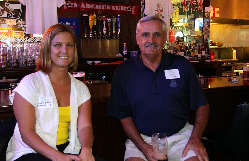 Lindsay Smith and Bill Abel