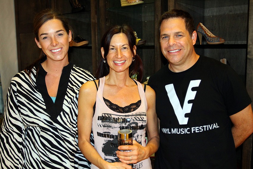 Courtney Adams, Geena Tomlinson and Rob Finkelstein