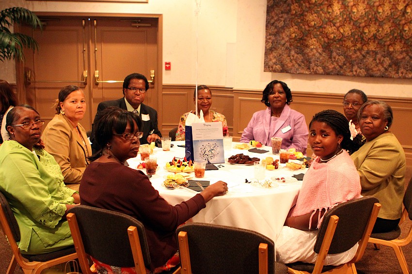 Members of the Missionary Baptist Church attended the annual National Cancer Survivors Day celebration Sunday, June 5 at Michael's on East. Four of the people at their table are cancer survivors.