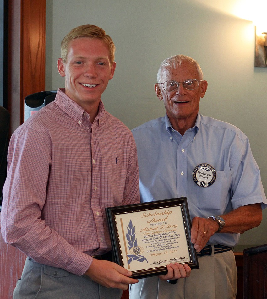 Two-time winner Michael T. Long and Weldon Frost