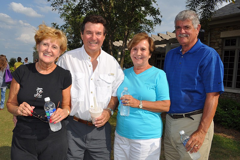 Dorothy and Larry Piteo and Barbara and Tom Hurley walked as Team Zanie's Friends.