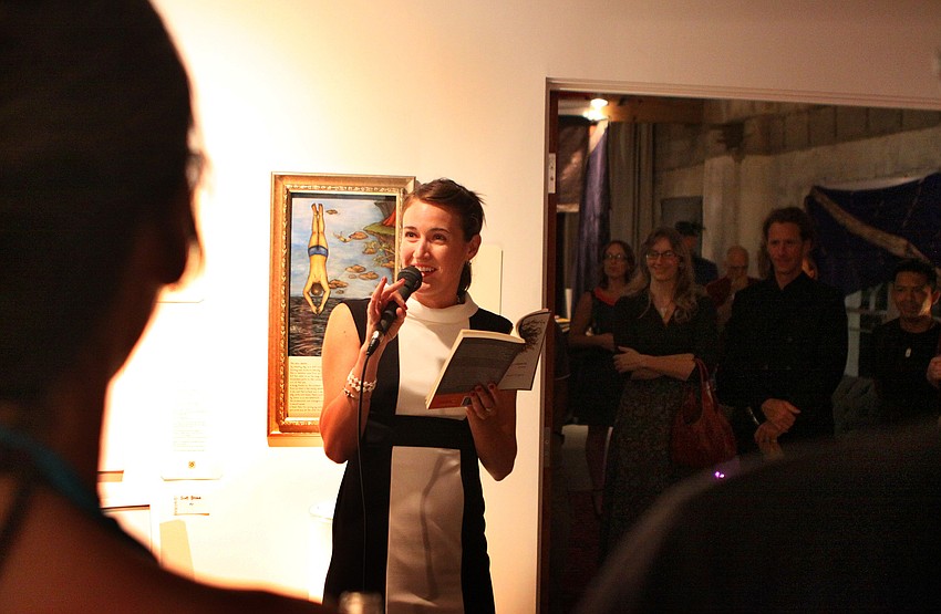 Alexis Orgera reads poems from her book 