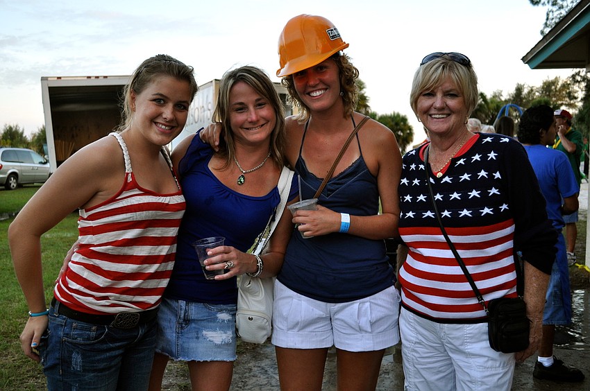 Emily Reynolds, Lindsay Hugo, Holly Ferguson and Brenda Anderton