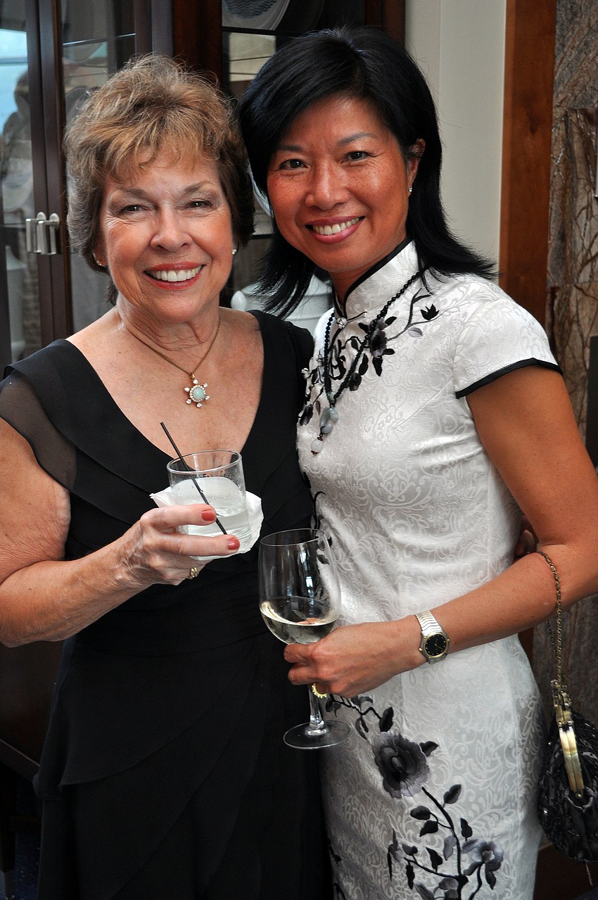 Nancy VanRoekens and Phyllis Werber