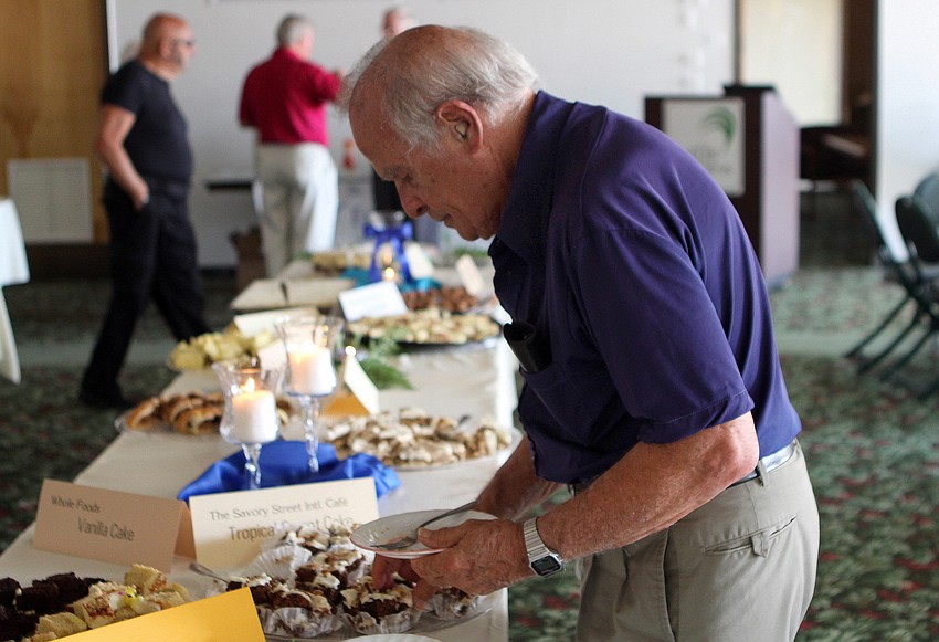 David S. Howard was one of the dessert judges for Family Promises' Third Annual Just Desserts event.