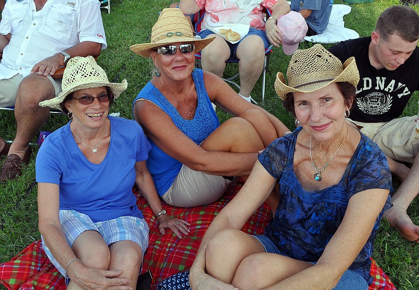 Charlene Milazzo, Helene Yaller and Helen Owen
