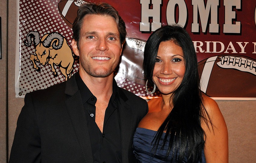 Jon Dorman with his fiancÃ© Dayana Franco.