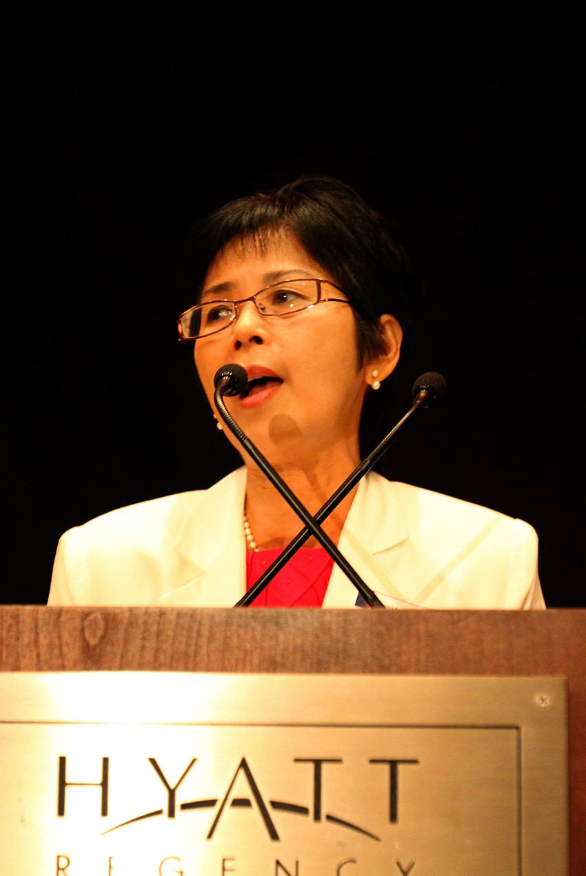 Evelyn Moya, Chair, Sarasota Commission of the Status of Women