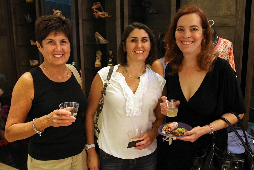 Sue Reed, Beth Burchard and Cindy Hill Ford