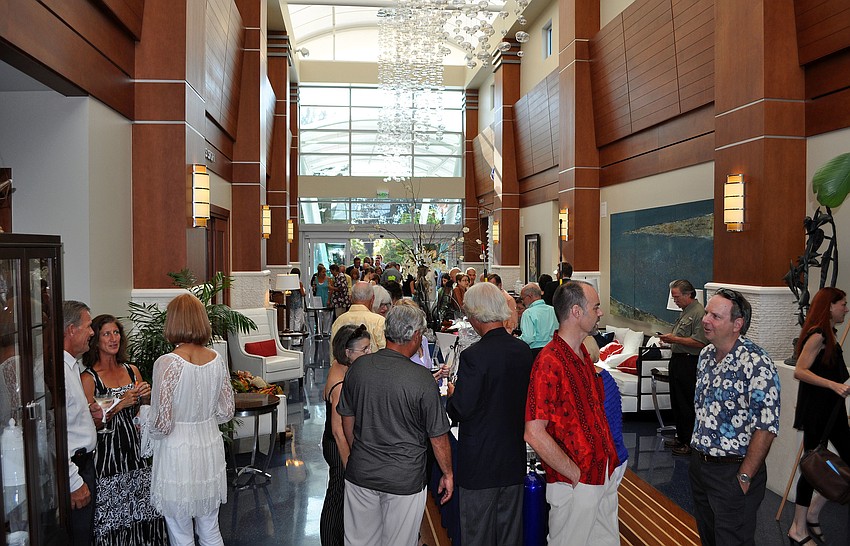 A large crowd came out Saturday, August 6 for Scallopalooza which was held at the Sarasota Yacht Club.