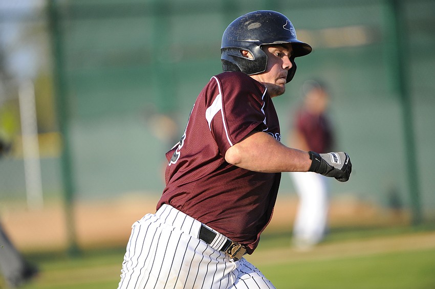 Dakota Wilson notched a double for the Pirates against American Heritage Delray.