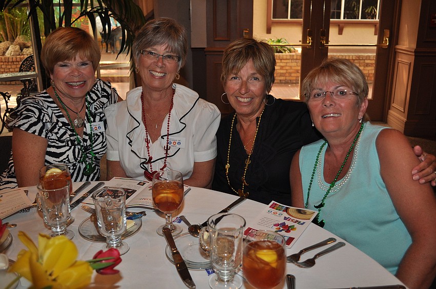 Betty Allen, Ingrid Cochard, Susie Ritchie and Nancy Augsburger