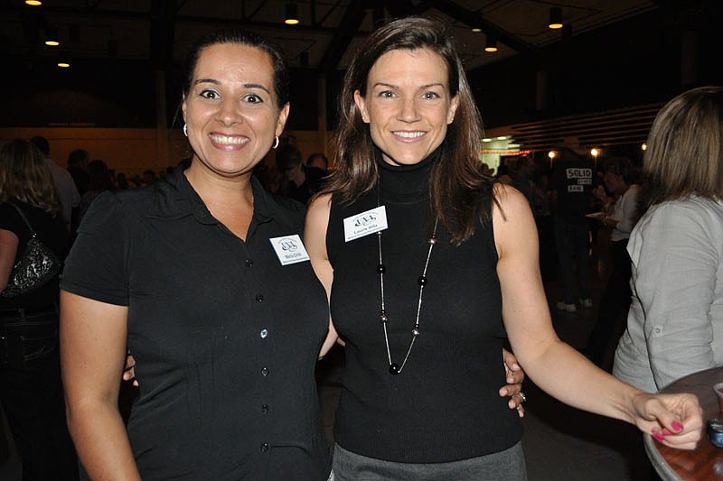 Maria Chlih and Laurie Villa represented Visiting Nurses Association.