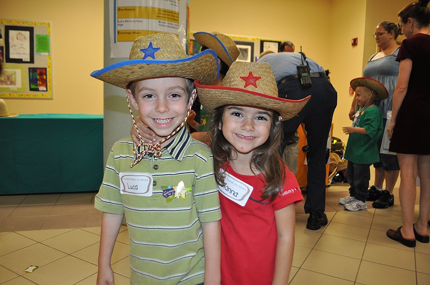 Twins Luca and Gianna Ripo