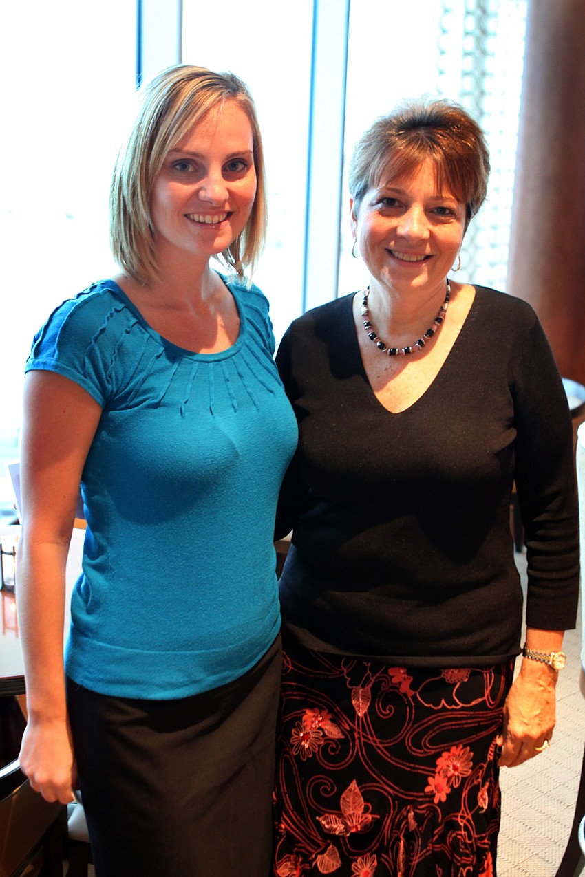 Sydney Gruters and Yvonne Buchanan