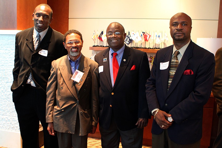 Patrick Carter, Tony Chin, Johnny Hunter and Lyndon Jones