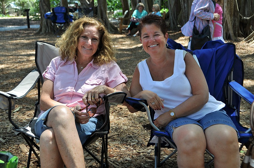 Barb Feinberg and Greta Schofield