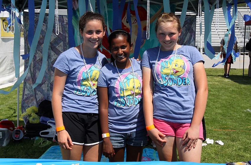 Mallon Katz, Meghana Krishnakumar and Victoria Cangero wore 