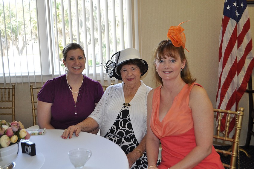 Taylor Collins, Barbara Carlton and Kim Bonner