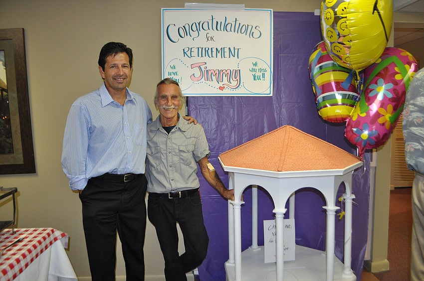 The Rev. Ken Gill and Jim Hubert