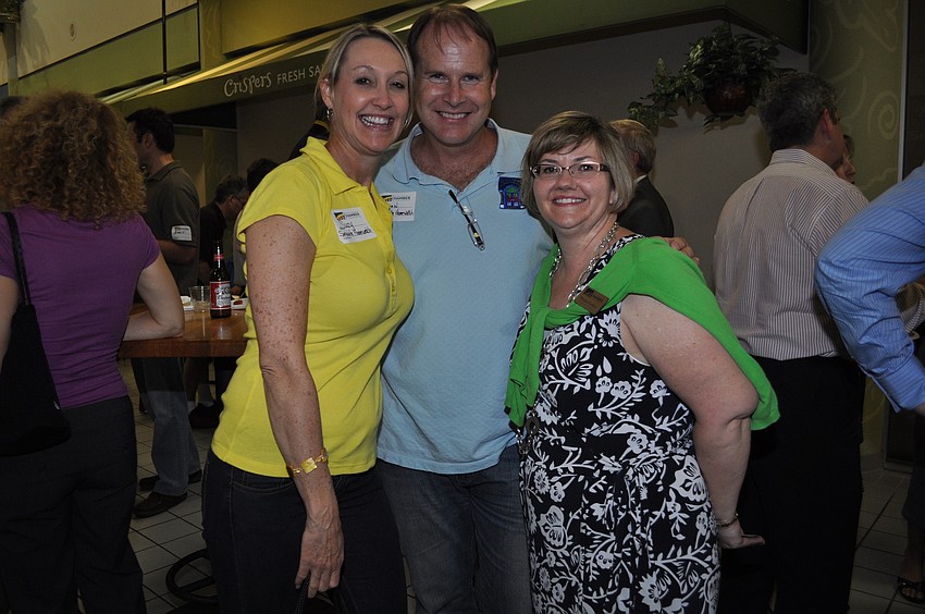 Suzy and Dan Brassil with Morgan Gerhart