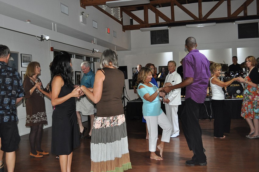 The audience gets in on the action.