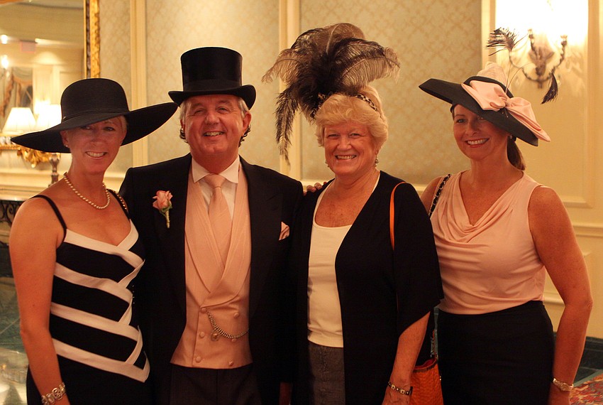 Sharon and Michael Bugler with Ruth Keel and Suzanne Willis