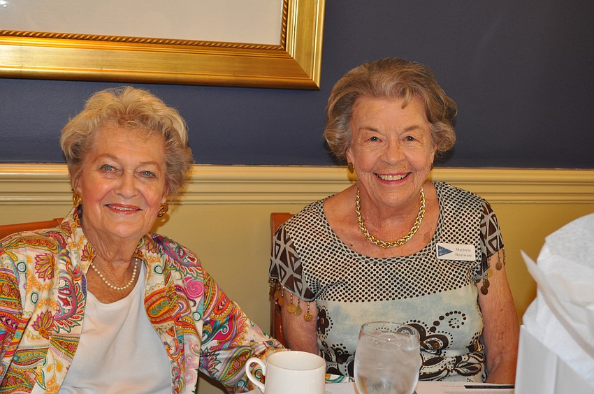 Betty Blair and Marjorie Boulware
