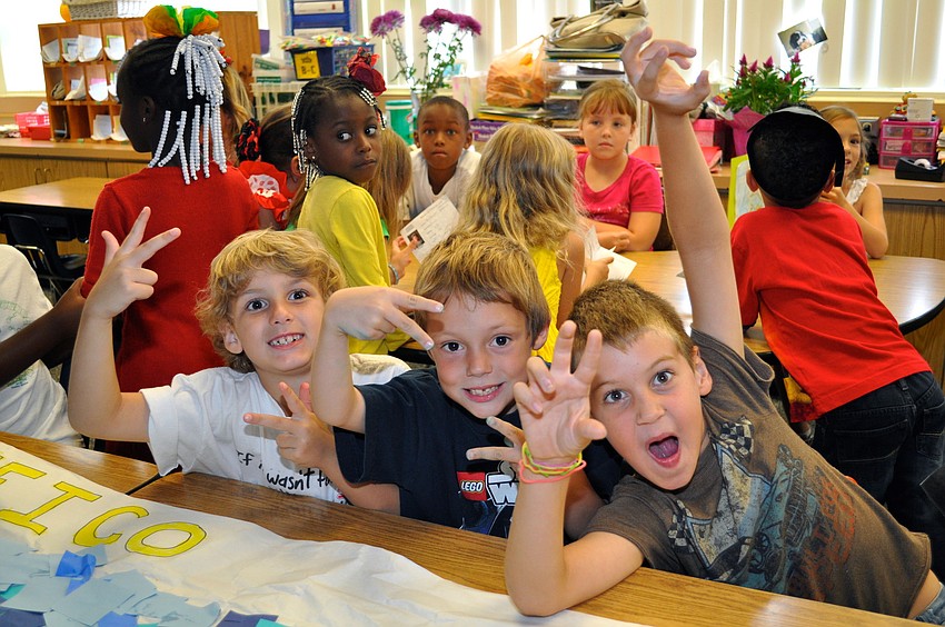 Edward Faria-Castro, Carter Williams and Dustin Reed turned their classroom into the Oceano Pacifico, Peru.