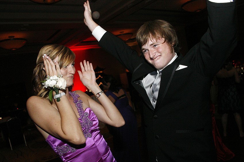 Olivia Cason and Michael Kennedy had a blast at this year's Prom.