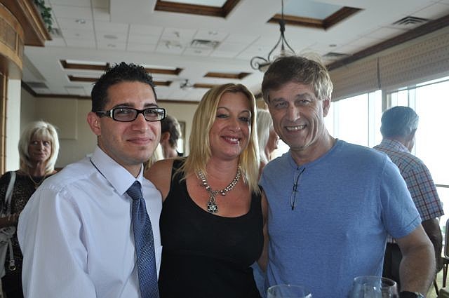Juan Ayala, of Wachovia, with Linda and Dr. Ed Carlstrom, of St. Armands Medical Center
