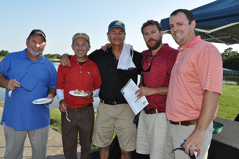 Marty Benton, Johnny Molina, Matt Ford, Tyler Nicolle and Griffin Benedit