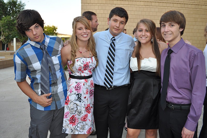 Nick Casader, Cat Cropsey, Jonathan Camargo, Madison Armstrong and Colton Glyder consider themselves a family.