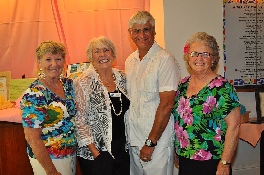 Jan McCracken, Marilyn and Dave Powell and Karen Berman