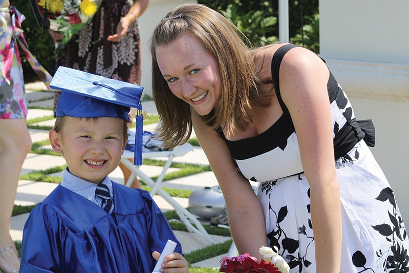 Zafar Latipov and Goddard teacher Sarah Park