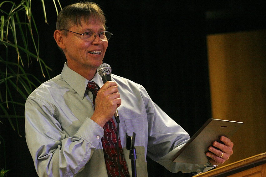 Fifth-grade teacher Hugh Parkes is retiring after this year.