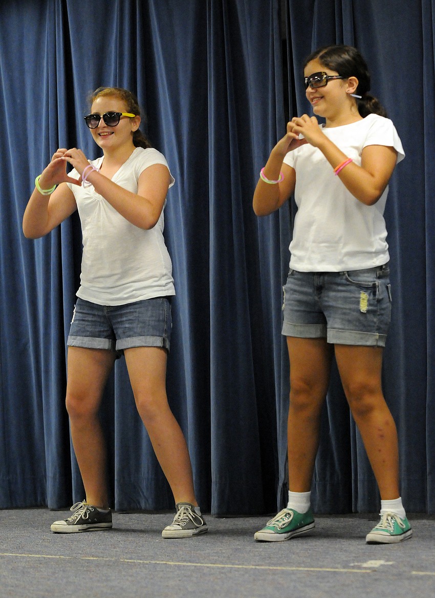 Kelsey Hanson and Alexis Thesis choreographed a dance routine to Bad by Michael Jackson.