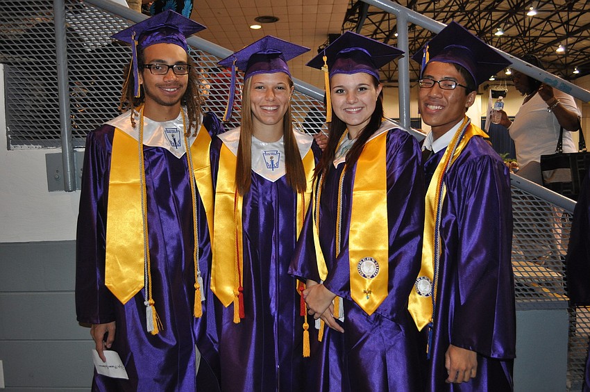 Elijah Anderson, Emily Forrest, Shaina Helm and Andy Ng