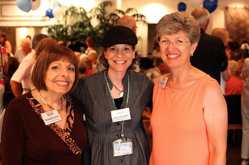 Stephanie Fisher-Matthews, Elizabeth Bornstein and Dawn Moore