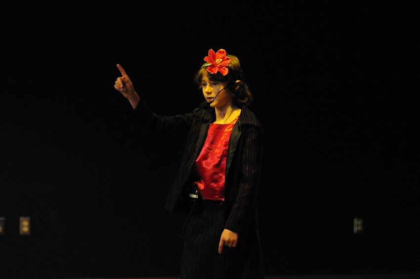 Brianna Mamlock sang a song from the movie â€œBrother Bear.â€