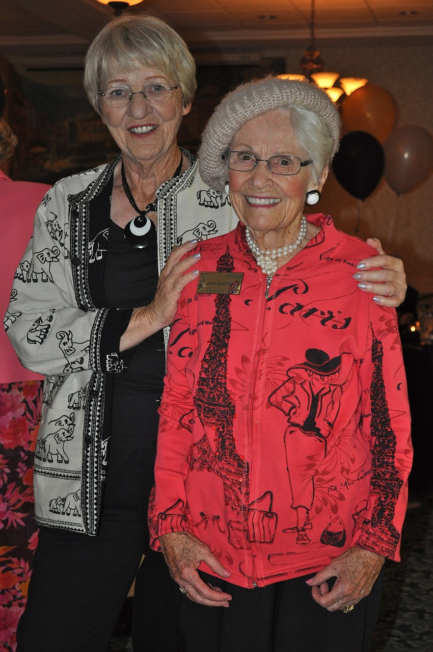 Anne Sbarounis and Jane Goehrig