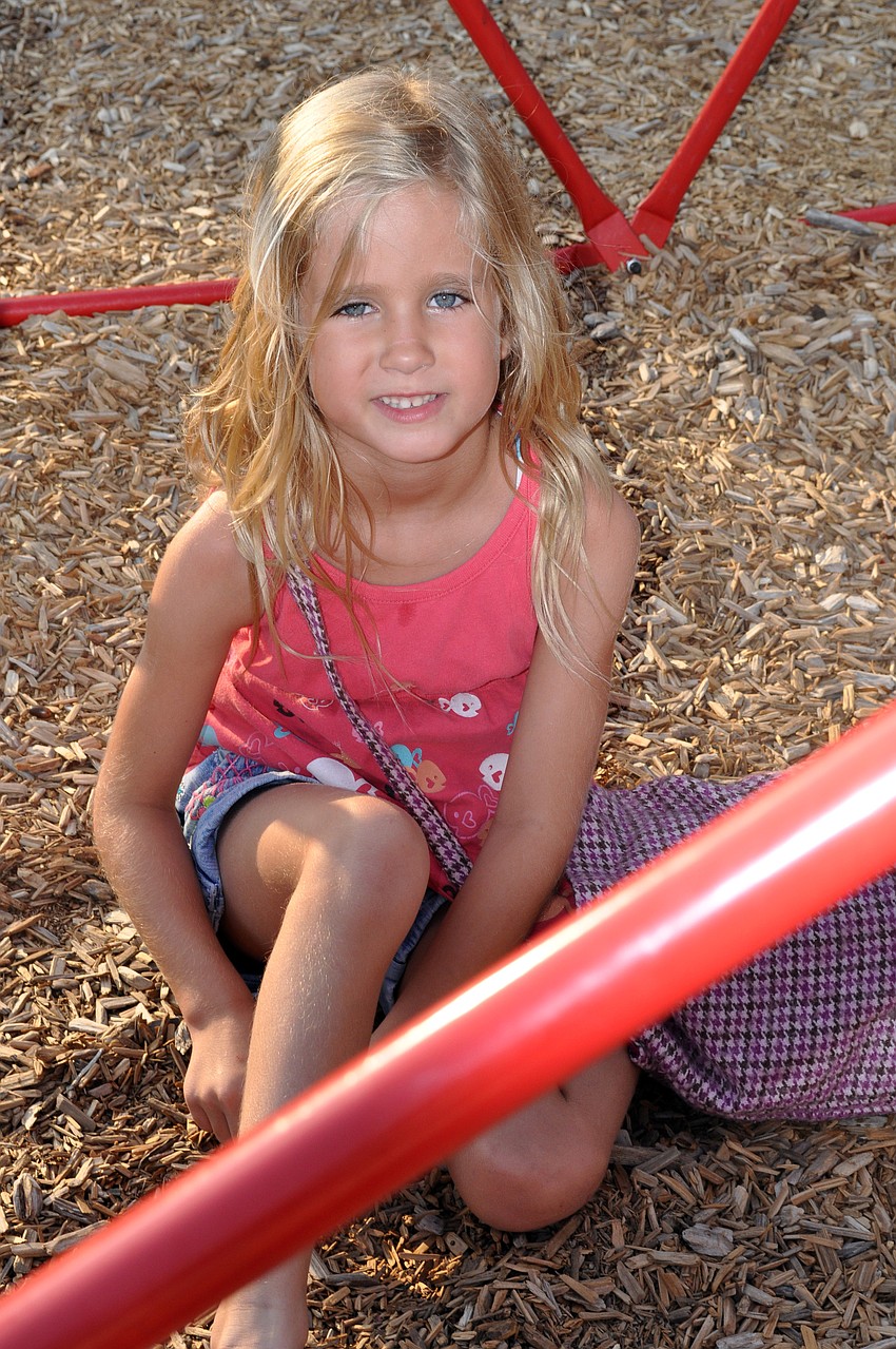 Seven-year-old Madalyn Frick will be entering second grade this fall.