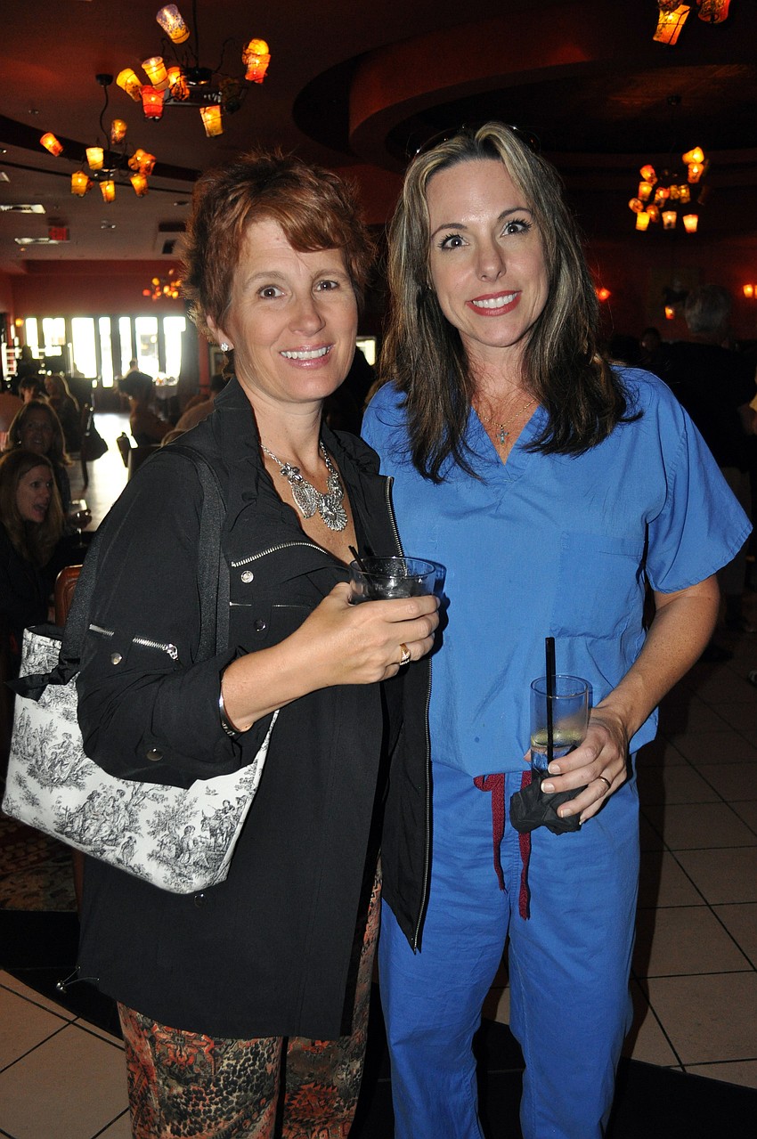Sandy Pelisek and Sharon Reyes both work at the Lakewood Ranch Medical Center.