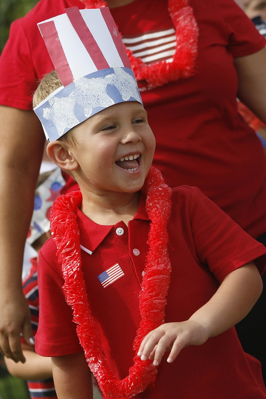 William Pope couldn't believe how many people showed up for this year's parade.