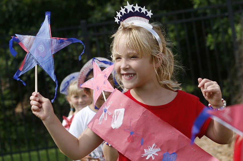 Sydney Ingram waved her star proudly.