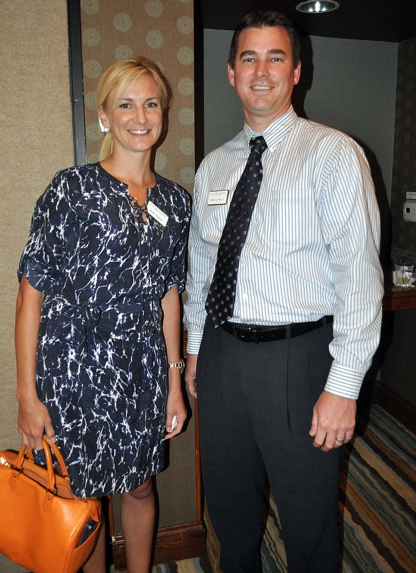 Kelly Pflugner and Stephen D. Rees, Jr. work together at Icard Merrill.