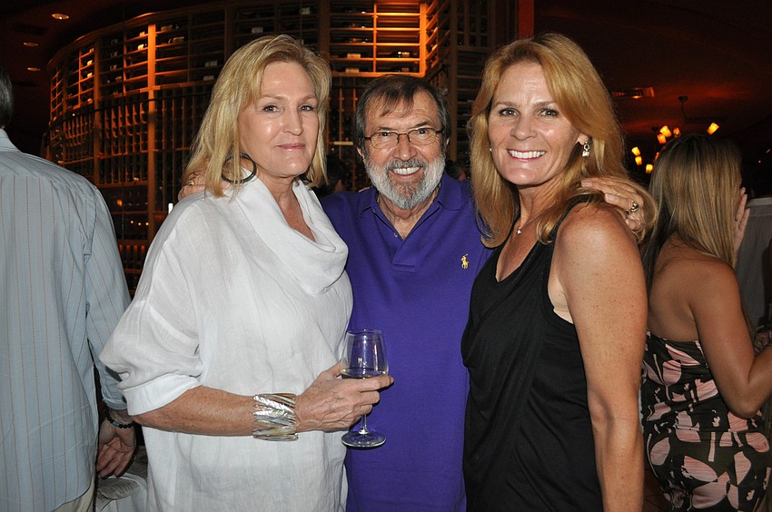 Lyne Archibald and Claudia Zorovich met up with their good friend Spyder Broussard.