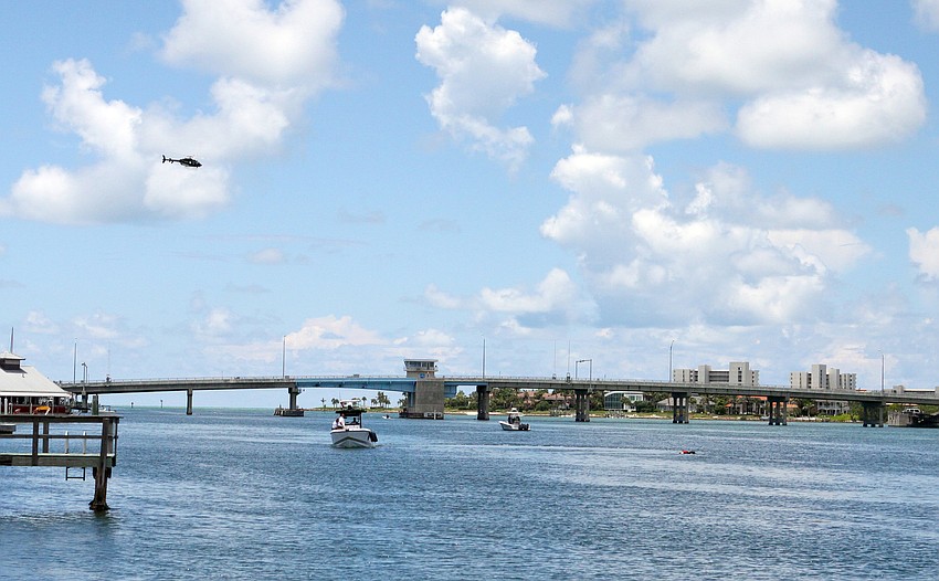 The Sheriffâ€™s Underwater Recovery Force (SURF) conducted a mock marine search and rescue mission from 1 -3 p.m. Thursday, July 21 at Ken Thompson Park Boat Ramp.