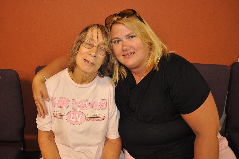 Marilyn Dubois and Adrienne Greene