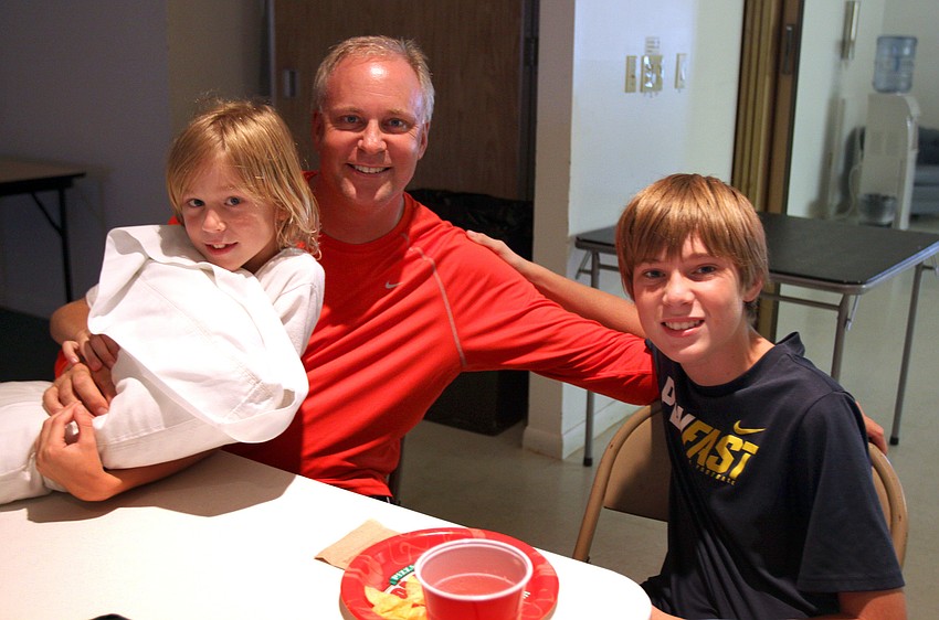 Spencer, 8, Brent and Carter, 3, Ballard